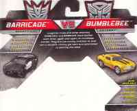 RPMs/Speed Stars - RPMs Bumblebee vs Barricade - Package art