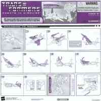 Classics - Starscream - Instructions