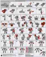 TF Prime - Optimus Prime  (First Edition) - Instructions