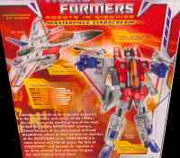 Masterpiece - Masterpiece Starscream (WalMart exclusive) - Package art
