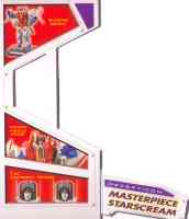 Masterpiece - Masterpiece Starscream (WalMart exclusive) - Package art