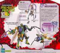 Beast Wars 10th - Waspinator w/ "Possession" DVD & Transmutate head/neck - Package art