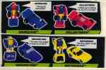 G1 - Micromaster Race Track Patrol (Barricade, Ground Hog, Motorhead, Roller Force) - Package art