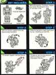 G1 - Soundwave (Action Master - with Wingthing ) - Instructions