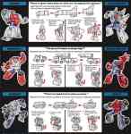 G1 - Micromaster Combiner Astro Squad (Barrage & Heave, Phaser & Blast Master, Moonrock & Missile Master) - Instructions