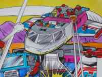 G1 - Battlefield Headquarters (Micromaster, with Full-Barrel & Overflow) - Package art