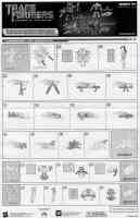 Movie ROTF - The Fury of Fearswoop (Fearswoop, Sideswipe & Mudflap - Walmart exclusive) - Instructions