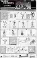 Hunt for the Decepticons - Desert Ruins Brawl: Brawl vs Jolt (Walmart Excl 2-pack) - Instructions