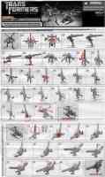 Movie DOTM - Autobot Whirl with Major Sparkplug - Instructions