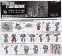 Generations - Optimus Prime (Fall of Cybertron) - Instructions