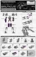 Generations - Bruticus (SDCC Exclusive, Fall of Cybertron) - Instructions