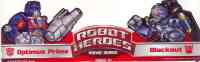 Movie - Robot Heroes Optimus Prime vs. Blackout - Package art