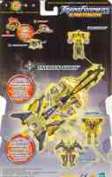 Energon - Energon Saber (Minicons Wreckage, Scattor, Skyboom) - Package art