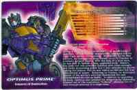 Timelines - Shattered Glass Optimus Prime (deluxe) - Package art