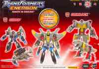 Energon - Grimlock & Swoop - Package art