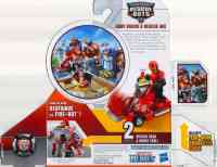 Rescue Bots - Cody Burns & Rescue Axe - Package art