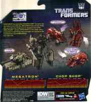 Generations - Megatron & Chop Shop - Package art