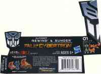 Generations - Rewind and Sunder (Fall of Cybertron) - Package art