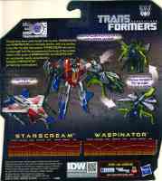 Generations - Starscream & Waspinator - Package art