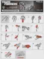 Generations - Sideswipe (Fall of Cybertron) - Instructions