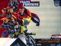 Generations - Autobot Blaster with Steeljaw (Fall of Cybertron) - Package art