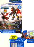 TF Prime - Predaking (Beast Hunters - Cyberverse Commander) - Package art