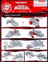 TF Prime - Sky Claw with Smokescreen (Beast Hunters) - Instructions