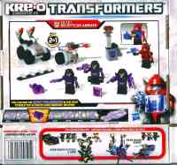 Kre-O - Decepticon Ambush (Kre-O basic Cliffjumper, Vehicon x3) - Package art