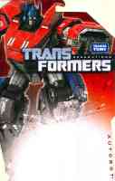Takara - Generations - TG-01 Optimus Prime (Takara Generations) - Package art