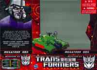 Generations - Megatron (GDO China Import) - Package art