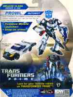 TF Prime - Prowl (Beast Hunters) - Package art