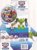 Rescue Bots - Boulder and Doc Green - Package art