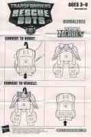Rescue Bots - Bumblebee - Instructions