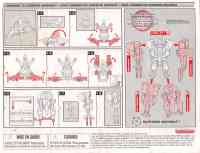 Energon - Treadshot - Instructions