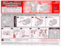 Energon - Roadblock - Instructions