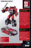 Generations - Brake-Neck (Combiner Wars) - Package art