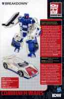 Generations - Breakdown (Combiner Wars) - Package art