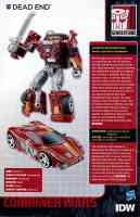 Generations - Dead End (Combiner Wars) - Package art