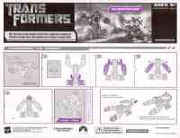 Movie - Screen Battles Desert Attack Scorponok w/ Robert Epps, Jeorge Figueroa, Patrick Donnelly - Instructions