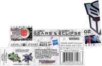 Generations - Gears & Autobot Eclipse - Package art