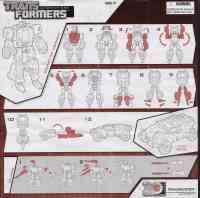 Generations - Roadbuster (Voyager) - Instructions