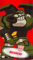 Animated - Bulkhead (with Headmaster) - Package art