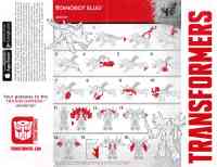 Platinum Edition - Dinobots Unleashed 5-Pack (Slog, Grimlock, Scorn, Slug, Strafe) - Instructions