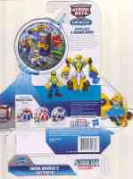 Rescue Bots - Bumblebee and Graham Burns - Package art