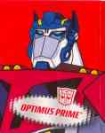 Animated - Optimus Prime (Earth Mode) - Package art