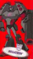 Animated - Megatron (Earth mode) - Package art