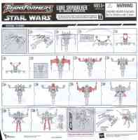 Crossovers - Luke Skywalker / X-wing Fighter - Instructions