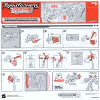 Cybertron - Hightail - Instructions