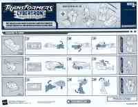 Cybertron - Shadow Recon Mini-Con Team (Jolt, Reverb, Six-Speed) - Instructions