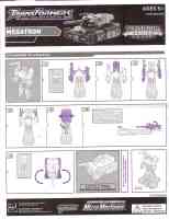 Titanium - Megatron (6") - Instructions